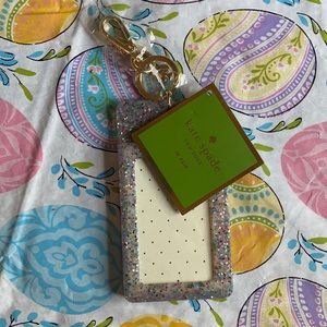 NWT Kate Spade Jelly ID Clip